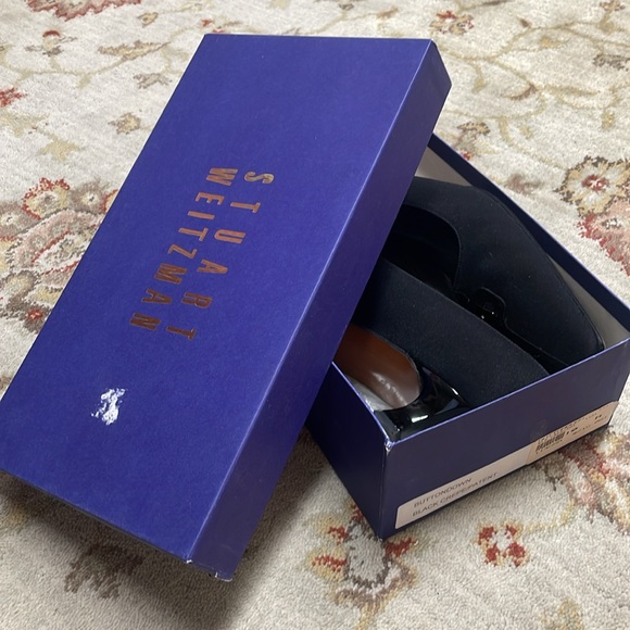 Vintage Stuart Weitzman black Buttondown heels - Picture 6 of 7